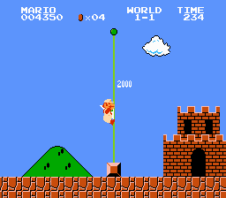 
Super Mario Bros | NES | gameplay screenshot | Data by MobyGames.com