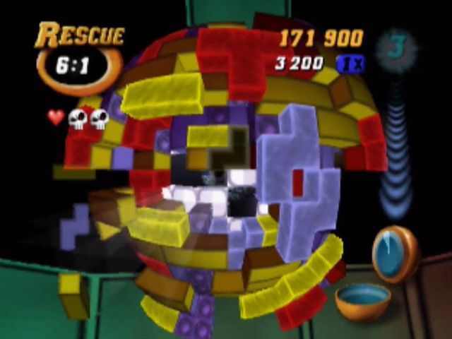 Tetrisphere | Nintendo 64 | gameplay screenshot | Data by MobyGames.com