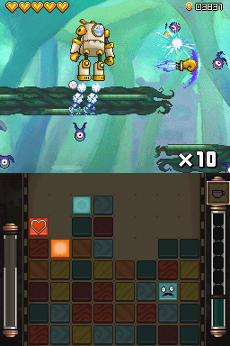 
Henry Hatsworth in the Puzzling Adventure | Nintendo DS | gameplay screenshot | Data by MobyGames.com