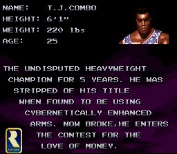 
Killer Instinct | SNES | gameplay screenshot | Data by MobyGames.com