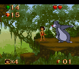 
Disney's The Jungle Book | SNES | gameplay screenshot | Data by MobyGames.com