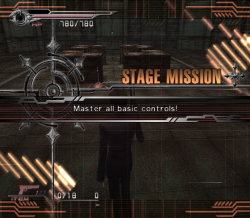 Dirge of Cerberus: Final Fantasy VII | PlayStation 2 | gameplay screenshot | region=North America | source-country= | zypher-v2 | moby-797aa248ff1d | Data by MobyGames.com