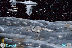 
Star Wars: Flight of the Falcon | Game Boy Advance | gameplay screenshot | Data by MobyGames.com