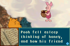 
Piglet's Big Game | Game Boy Advance | gameplay screenshot | Data by MobyGames.com