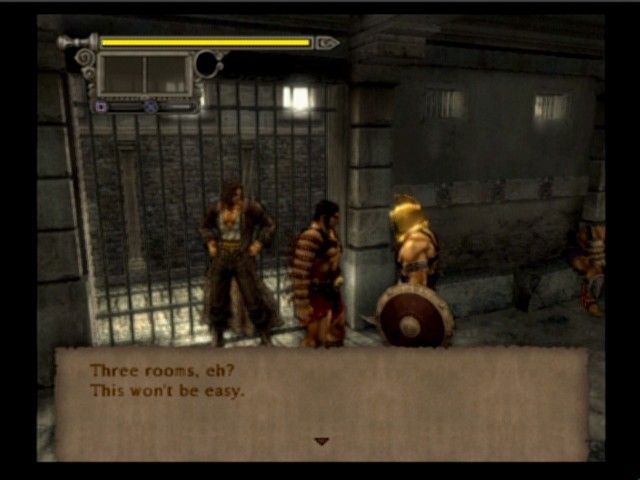 
Shadow of Rome | PlayStation 2 | gameplay screenshot | Region: North America | source-country= | Data by MobyGames.com