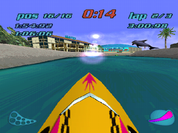
Turbo Prop Racing | PlayStation | gameplay screenshot | Data by MobyGames.com