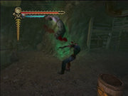 
Evil Dead: Regeneration | Xbox | gameplay screenshot | Region: North America | source-country= | Data by MobyGames.com