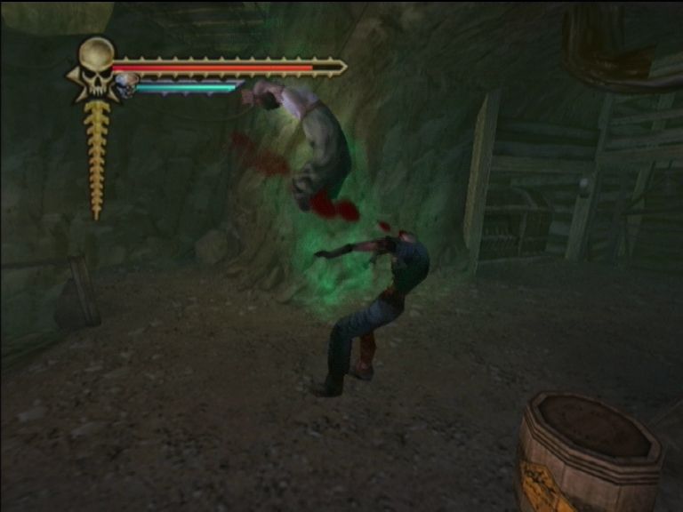 
Evil Dead: Regeneration | Xbox | gameplay screenshot | Region: North America | source-country= | Data by MobyGames.com