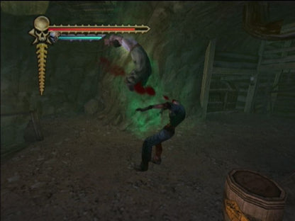 
Evil Dead: Regeneration | Xbox | gameplay screenshot | Region: North America | source-country= | Data by MobyGames.com