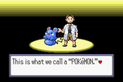 Pokémon Sapphire Version | Game Boy Advance | gameplay screenshot | region=North America | source-country= | zypher-v2 | moby-e0a3a93cb7d3 | Data by MobyGames.com