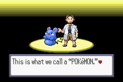 Pokémon Sapphire Version | Game Boy Advance | gameplay screenshot | region=North America | source-country= | zypher-v2 | moby-e0a3a93cb7d3 | Data by MobyGames.com