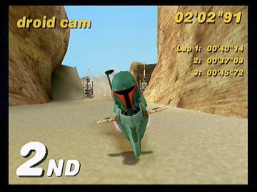 
Star Wars: Super Bombad Racing | PlayStation 2 | gameplay screenshot | Data by MobyGames.com