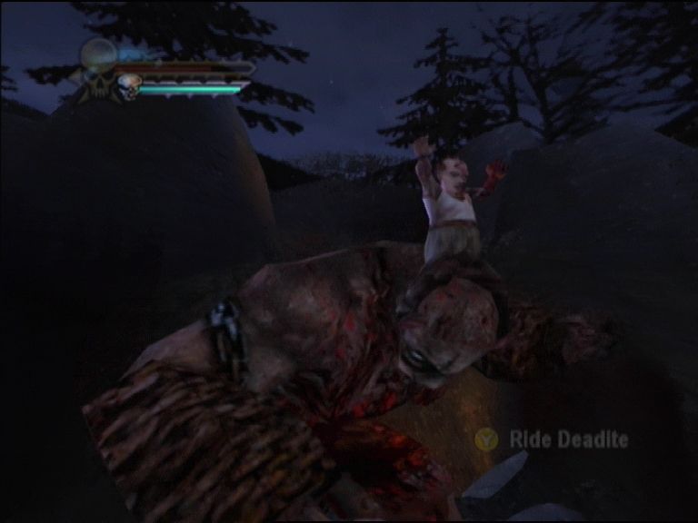 Evil Dead: Regeneration | Xbox | gameplay screenshot | Region: North America | source-country= | Data by MobyGames.com