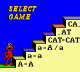 
Sesame Street: Elmo's ABCs | Game Boy Color | gameplay screenshot | Data by MobyGames.com