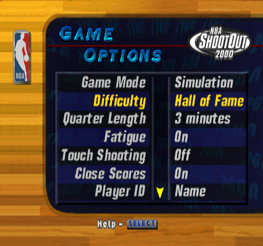 NBA ShootOut 2000 | PlayStation | gameplay screenshot | region=North America | source-country= | zypher-v2 | moby-d145e309ec7b | Data by MobyGames.com