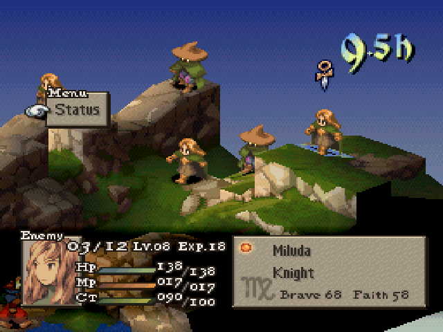 Final Fantasy Tactics | PlayStation | gameplay screenshot | Region: North America | source-country= | Data by MobyGames.com