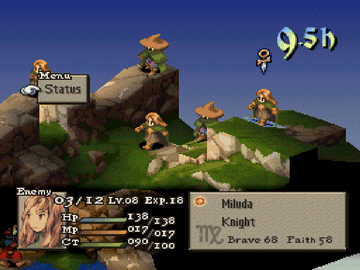 
Final Fantasy Tactics | PlayStation | gameplay screenshot | Region: North America | source-country= | Data by MobyGames.com