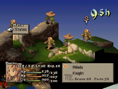 
Final Fantasy Tactics | PlayStation | gameplay screenshot | Region: North America | source-country= | Data by MobyGames.com
