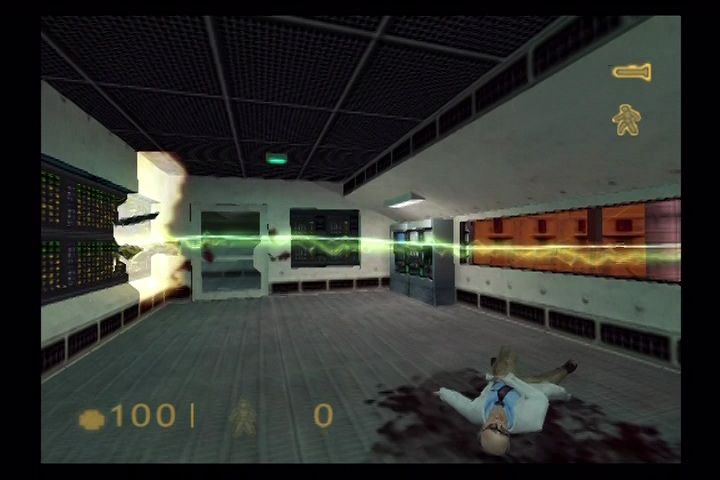 Half-Life | PlayStation 2 | gameplay screenshot | region=North America | source-country= | zypher-v2 | moby-cd00102f0438 | Data by MobyGames.com