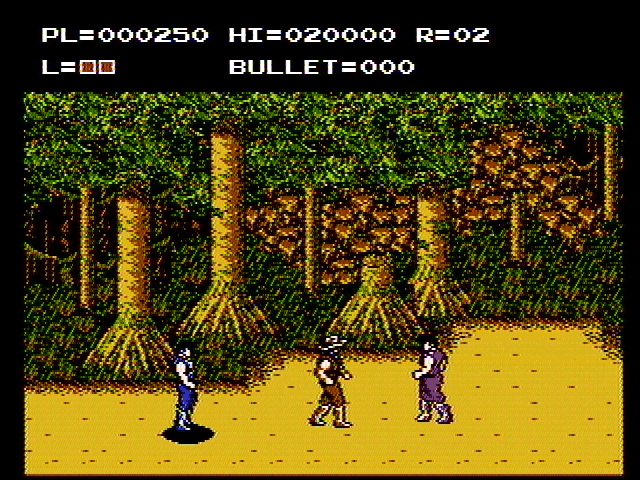 
The Adventures of Bayou Billy | NES | gameplay screenshot | Data by MobyGames.com