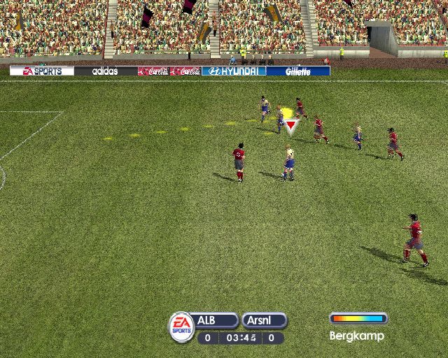 FIFA Soccer 2002: Major League Soccer | PlayStation 2 | gameplay screenshot | Region: North America | source-country= | Data by MobyGames.com