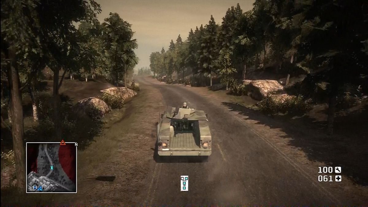 Battlefield: Bad Company | Xbox 360 | gameplay screenshot | region=North America | source-country= | zypher-v2 | moby-108cba04eada | Data by MobyGames.com