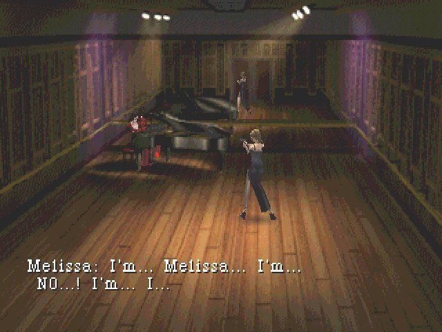 
Parasite Eve (Greatest Hits) | PlayStation | gameplay screenshot | Region: North America | source-country= | Data by MobyGames.com