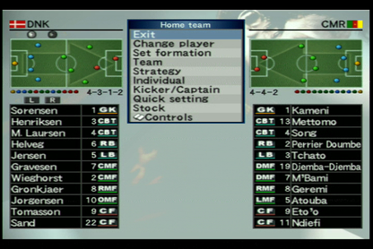 
World Soccer: Winning Eleven 8 International | Xbox | gameplay screenshot | Data by MobyGames.com