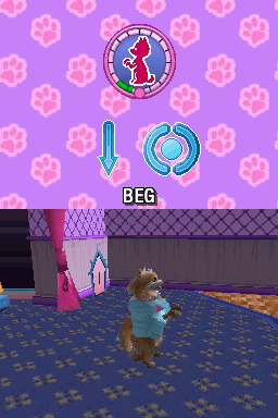 
Barbie: Groom and Glam Pups | Nintendo DS | gameplay screenshot | Data by MobyGames.com