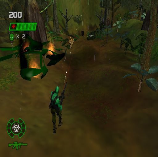 
Army Men: Green Rogue | PlayStation 2 | gameplay screenshot | Region: North America | source-country= | Data by MobyGames.com