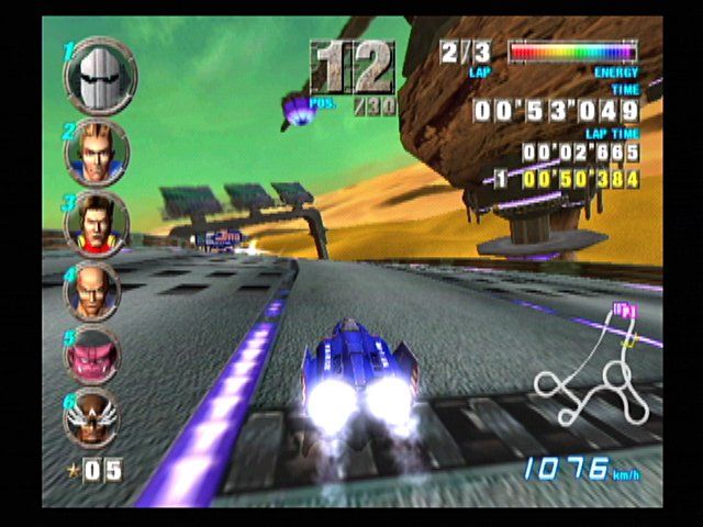 F-Zero GX | GameCube | gameplay screenshot | Data by MobyGames.com