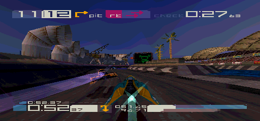 
WipEout 3 | PlayStation | gameplay screenshot | Data by MobyGames.com