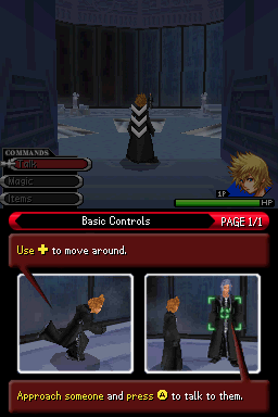 
Kingdom Hearts: 358/2 Days | Nintendo DS | gameplay screenshot | Data by MobyGames.com