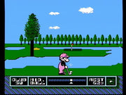 
NES Open Tournament Golf | NES | gameplay screenshot | Data by MobyGames.com