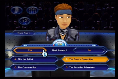Who Wants to Be a Millionaire | Wii | gameplay screenshot | region=North America | source-country= | zypher-v2 | moby-76b4ae0138a3 | Data by MobyGames.com