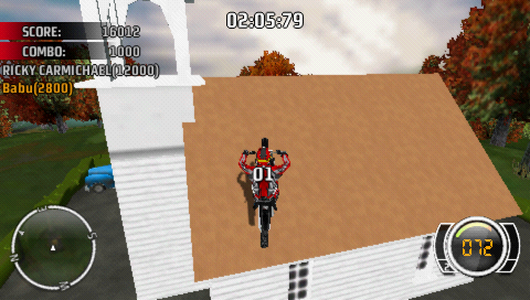 MX vs. ATV: Untamed | PSP | gameplay screenshot | region=North America | source-country= | zypher-v2 | moby-7dd8d08c1dde | Data by MobyGames.com