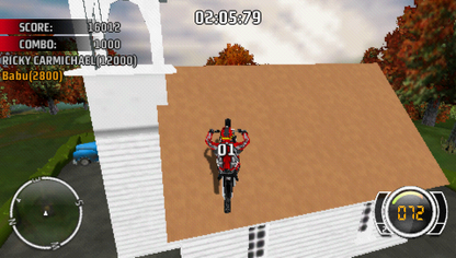 MX vs. ATV: Untamed | PSP | gameplay screenshot | region=North America | source-country= | zypher-v2 | moby-7dd8d08c1dde | Data by MobyGames.com