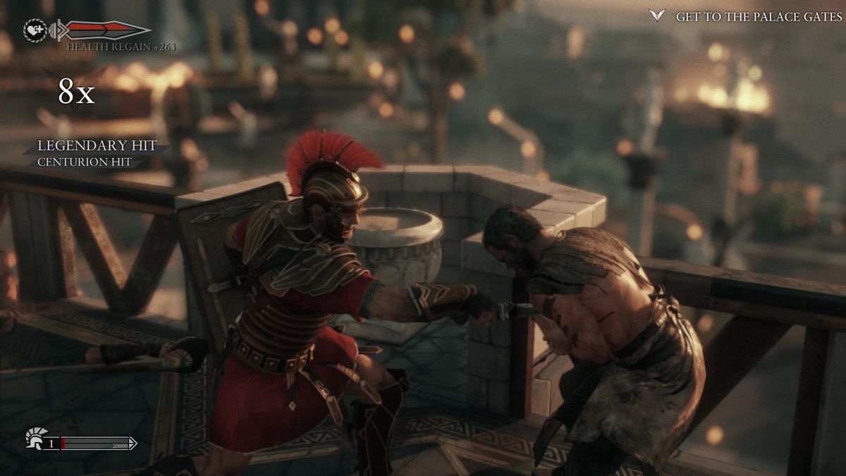 
Ryse: Son of Rome | Xbox One | gameplay screenshot | Region: North America | source-country= | Data by MobyGames.com