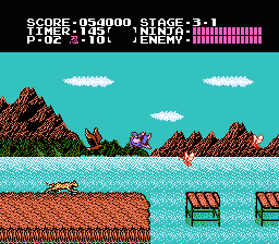 
Ninja Gaiden | NES | gameplay screenshot | Data by MobyGames.com