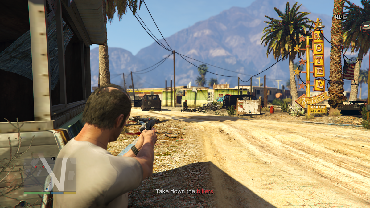Grand Theft Auto V | Xbox Series | gameplay screenshot | region=North America | source-country= | zypher-v2 | moby-227b5286d1be | Data by MobyGames.com