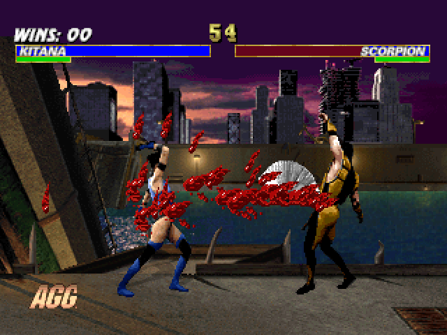 Mortal Kombat Trilogy | PlayStation | gameplay screenshot | Region: North America | source-country= | Data by MobyGames.com