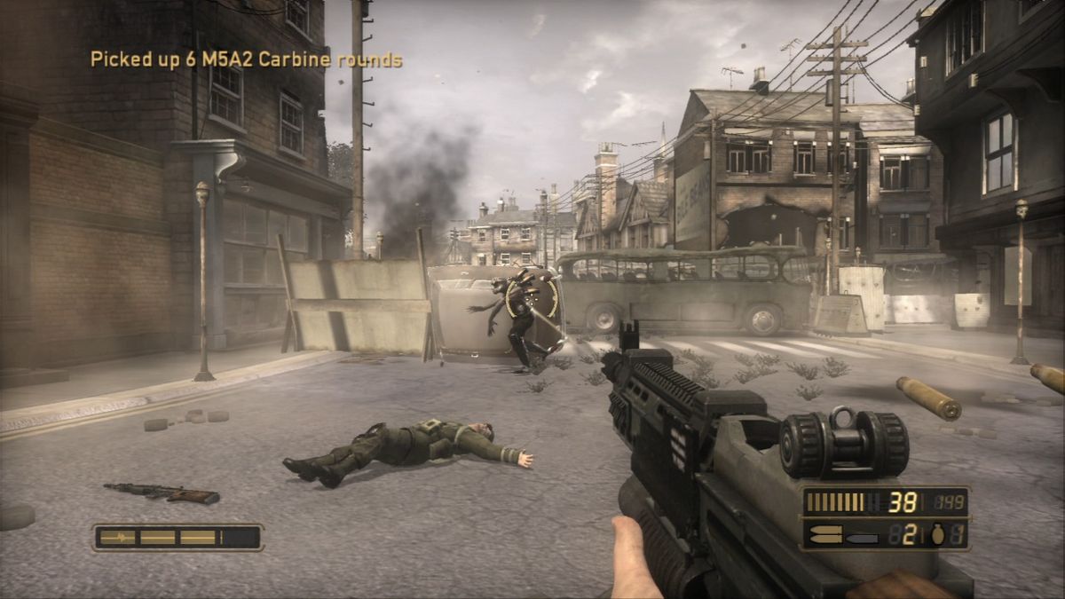 
Resistance: Fall of Man | PlayStation 3 | gameplay screenshot | Data by MobyGames.com