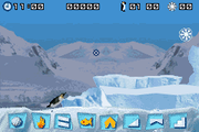 March of the Penguins | Game Boy Advance | gameplay screenshot | region=North America | source-country= | zypher-v2 | moby-fd2df109200b | Data by MobyGames.com