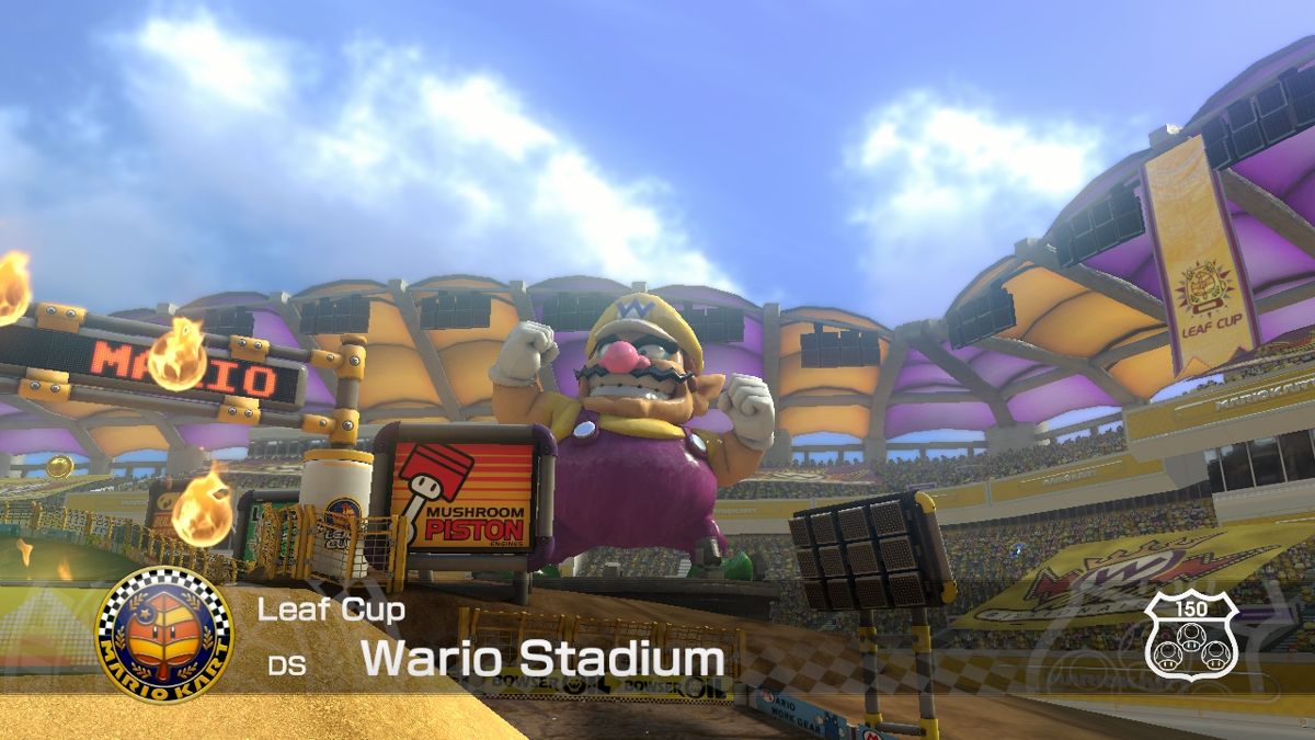 Mario Kart 8 | Wii U | gameplay screenshot | Data by MobyGames.com