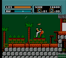 
The Karate Kid | NES | gameplay screenshot | Data by MobyGames.com