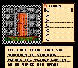 
Shadowgate | NES | gameplay screenshot | Data by MobyGames.com