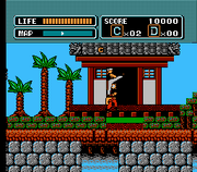 
The Karate Kid | NES | gameplay screenshot | Data by MobyGames.com