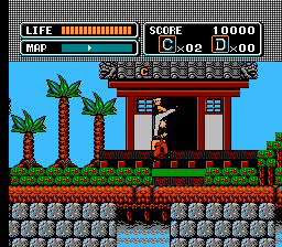 
The Karate Kid | NES | gameplay screenshot | Data by MobyGames.com