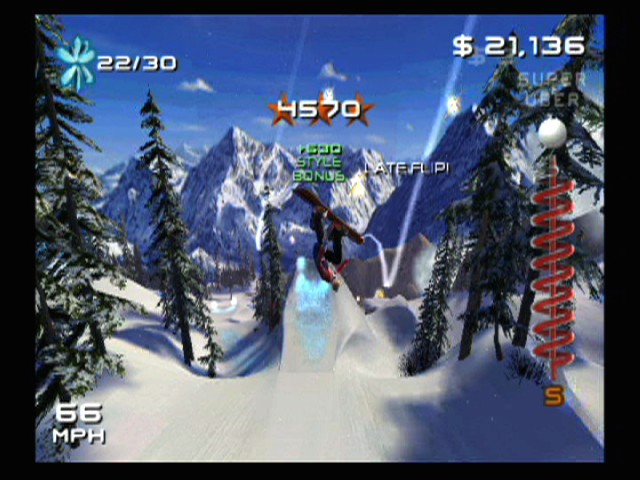 SSX 3 | GameCube | gameplay screenshot | Data by MobyGames.com