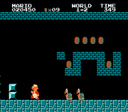 
Super Mario Bros | NES | gameplay screenshot | Data by MobyGames.com